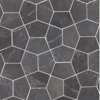 Luonnonkivilaatta Qualitystone Pentagon Grey, 150x100mm