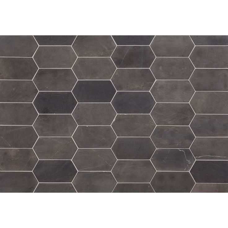 Luonnonkivilaatta Qualitystone Picket Grey Marble, 100x200mm