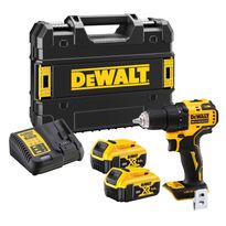 Akkuporakone/väännin DeWalt XR DCD708P2T-QW, 65Nm, 18V, 2x5.0Ah akuilla + TSTAK