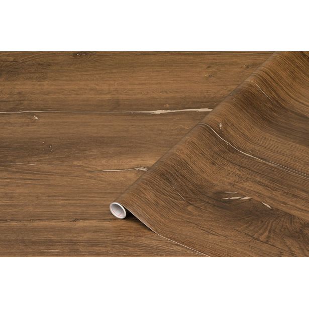 Kontaktimuovi D-C-Fix 346-0693, 0.45x2m, Flagstaff Oak tammi