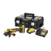 Akkukulmahiomakone DeWalt XR Flexvolt Advantage DCG409H2T-QW, Ø125mm, 18V, 2x5.0Ah akuilla + TSTAK