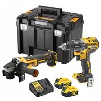 Akkutyökalusarja DeWalt XR DCK2020P2T-QW, 2 työkalua, 18V, 2x5.0Ah akuilla + TSTAK
