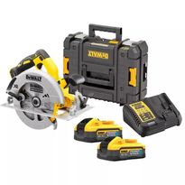 Akkupyörösaha DeWalt XR DCS570H2T-QW, Ø184mm, 18V, 2x5.0Ah akuilla + TSTAK