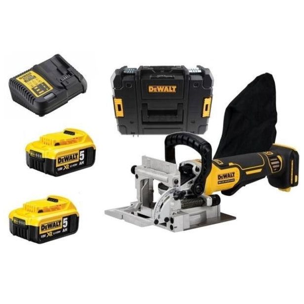 Akkulamellijyrsin DeWalt XR DCW682P2-QW, Ø104mm, 18V, 2x5.0Ah akuilla + TSTAK