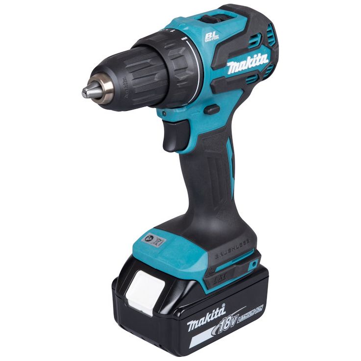 Akkuporakone Makita LXT DDF490RTJ, 50/27 Nm, 18 V, 2x5,0 Ah akuilla + Makpac
