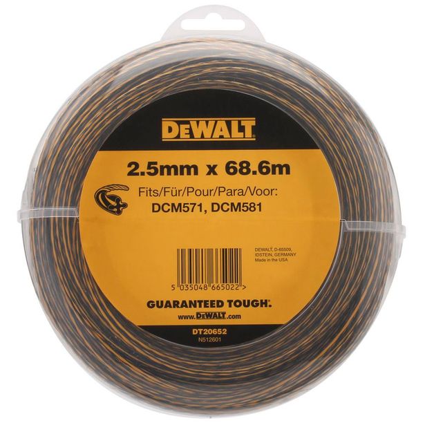 Trimmerilanka DeWalt 2.5mm x 68.6m