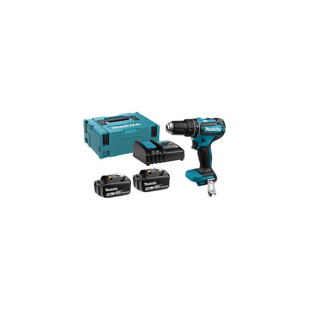 Akkuiskuporakone Makita LXT DHP485RTJ, 50Nm, 18V, 2x5,0Ah