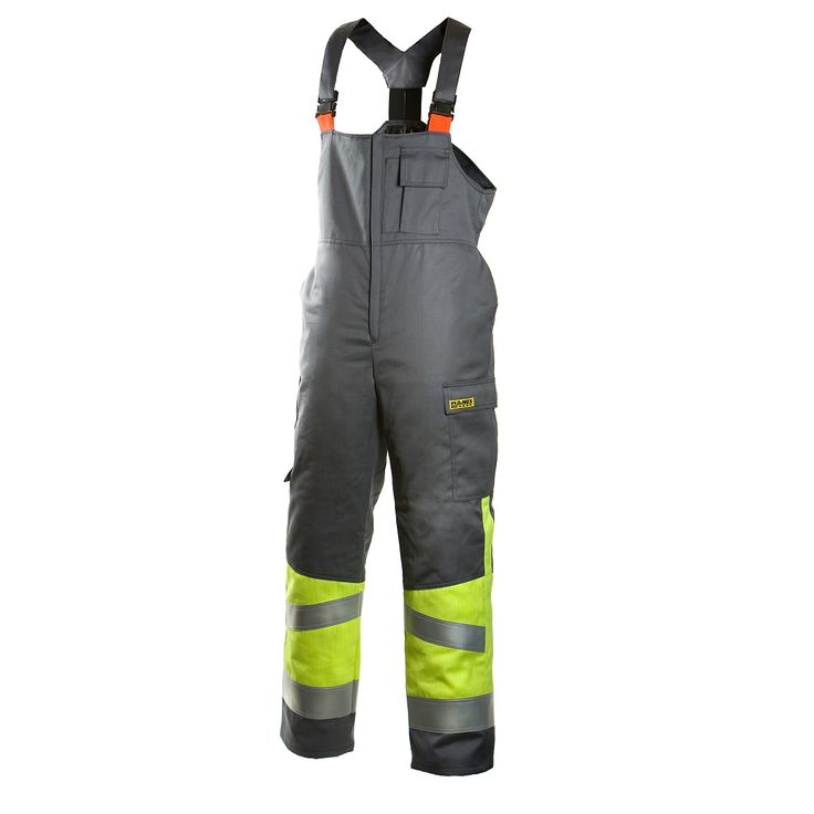 Talvihaalari Dimex 6005, hi-vis, harmaa/keltainen