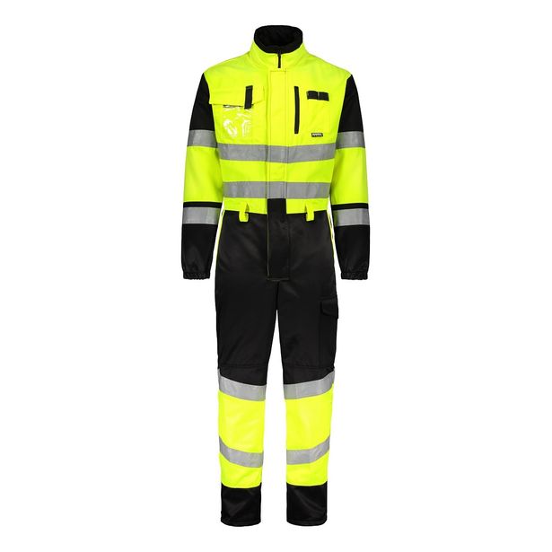 Kokohaalari Dimex 60381, huomioväri, vettähylkivä, keltainen/musta