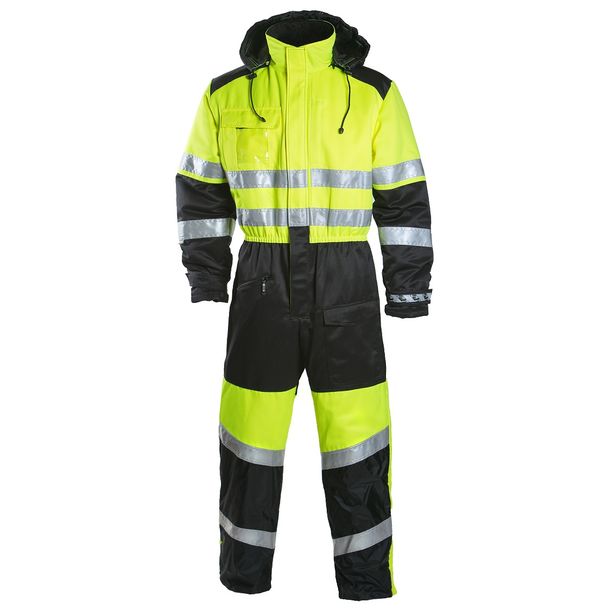 Talvihaalari Dimex 6039, huomioväri, vettähylkivä, keltainen/musta