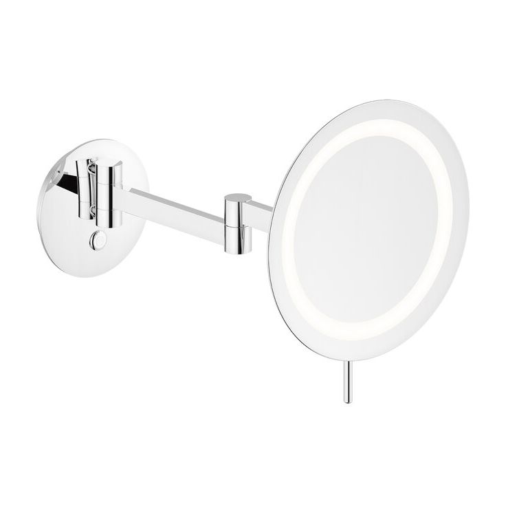 Meikkipeili LED-valolla Damixa Zen, kromi
