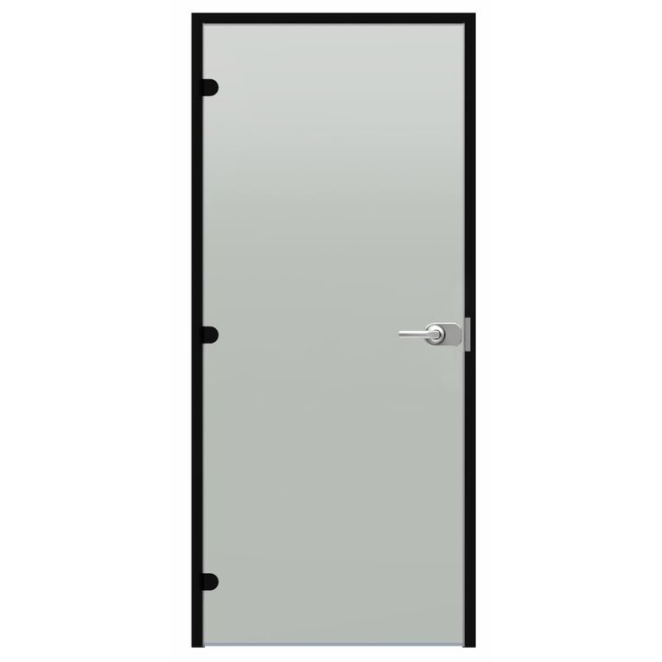 Lukittuva lasiovi Harvia, 9x21, alumiinikarmi, satiini