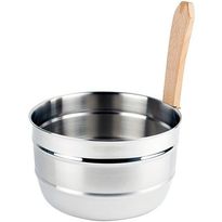 Saunakiulu Demerx ruostumaton teräs matta 5l