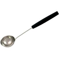 Saunakauha Demerx puukahvalla ruostumaton teräs 44cm 0,3l musta