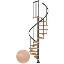 Kierreportaat Dolle Montreal, Classic II -kaide, multiplex-tammi, Ø120cm, eri värejä ja kokoja