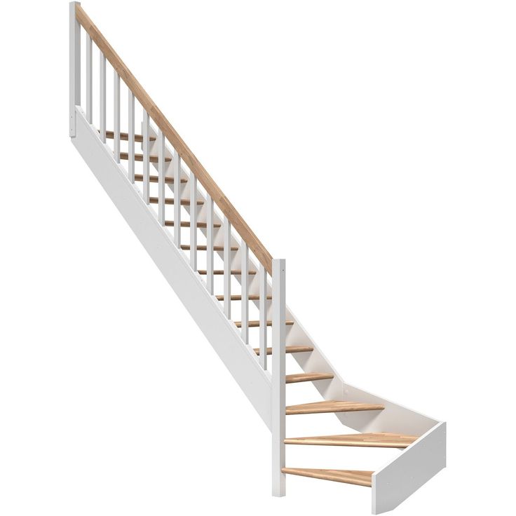 Portaat Dolle Paris, 3180mm, vasen, porraskaiteella, avonainen malli, lakattu tammi