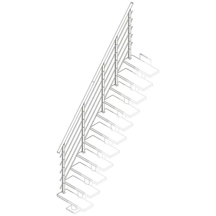 Porraskaide Dolle Design, valkoöljytty tammi, eri vaihtoehtoja