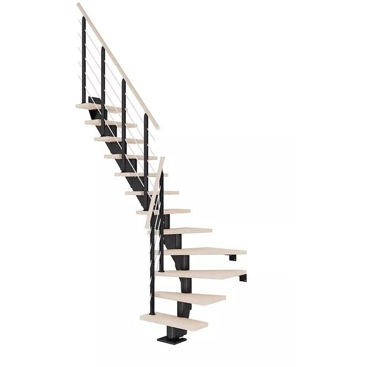 Portaat Dolle Frankfurt Design, L-malli, valkoöljytty tammi, musta, eri kokoja