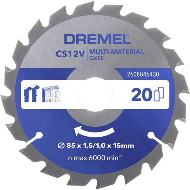 Sahanterä Dremel Blueprint Multi-Material
