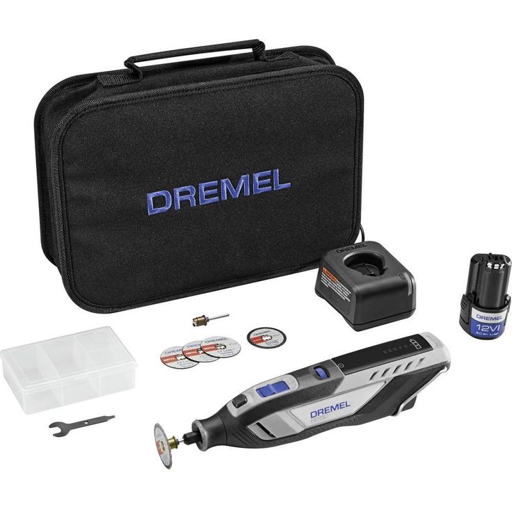Akkumonitoimityökalu Dremel 8250-5, 12V, 2.0Ah akulla