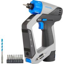 Akkumonitoimiporakone Dremel Blueprint DD12V-S1, linjalaser + rakenneilmaisin, 12V, 2.0Ah akulla