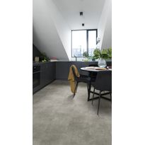 Vinyylilaatta Design Floors Prisma Acoustic Navona Stone 46920, integroitu alusmateriaali