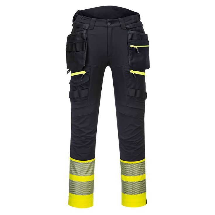 Riipputaskuhousut Portwest DX445 Hi-Vis lk 1