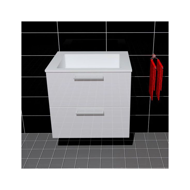 Allaskaappi ja pesuallas Easy Bath Tango 60 TEN2