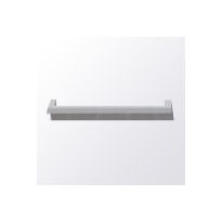 Korkea kaappi Easy Bath OVI2, 1750x300x288mm, vetimellä, kiiltävä valkoinen