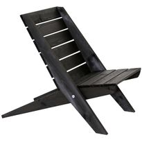Tuoli EcoFurn Granny mänty, musta