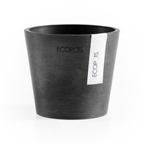 Kukkaruukku Ecopots Amsterdam Mini 10.5cm tummanharmaa