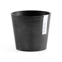 Kukkaruukku Ecopots Amsterdam Mini 13cm tummanharmaa