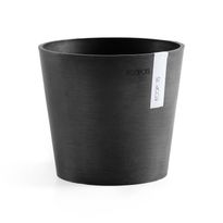 Kukkaruukku Ecopots Amsterdam Mini 17cm tummanharmaa