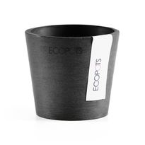 Kukkaruukku Ecopots Amsterdam Mini 8cm tummanharmaa