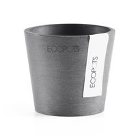 Kukkaruukku Ecopots Amsterdam Mini 8cm harmaa