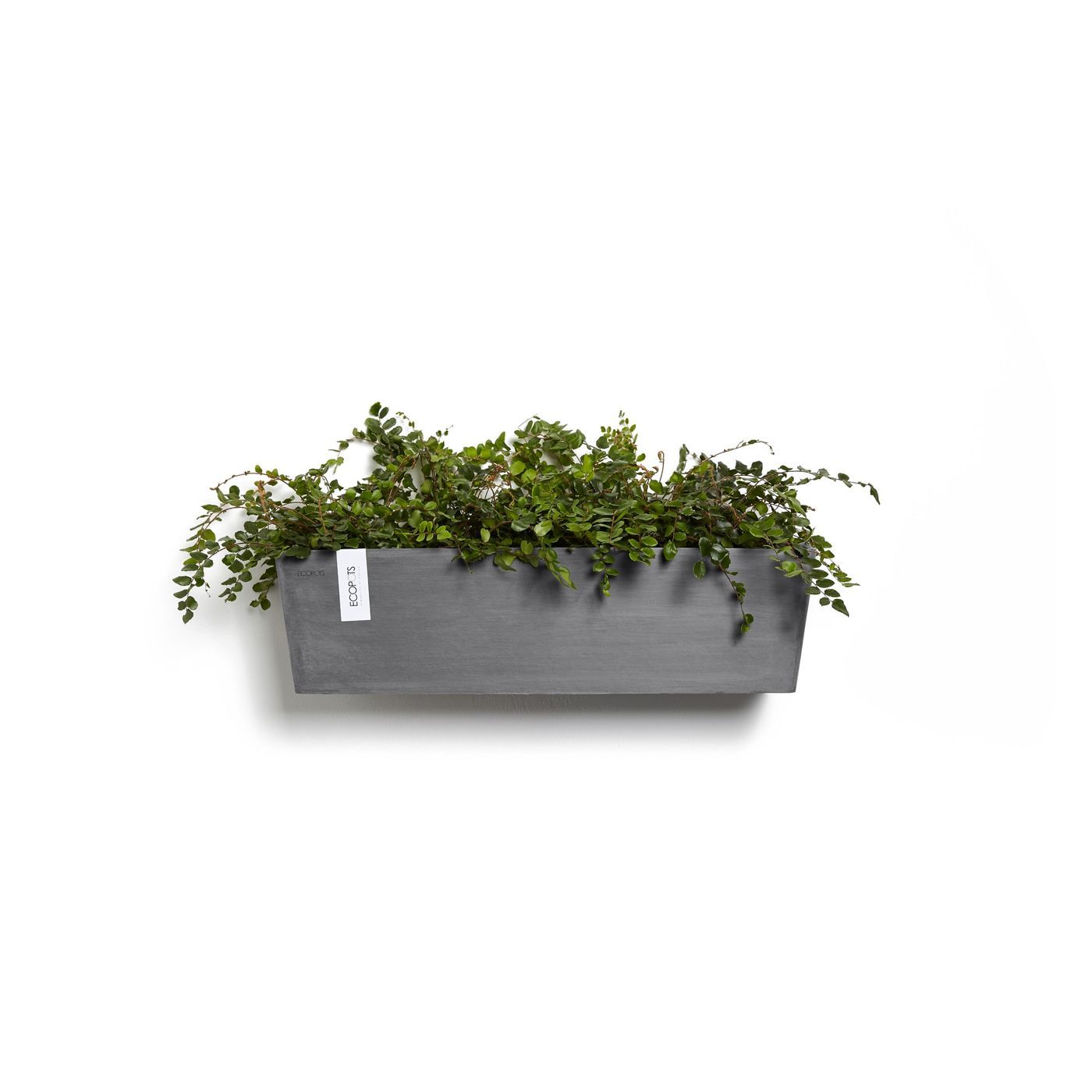 Seinäruukku Ecopots Manhattan 55cm harmaa