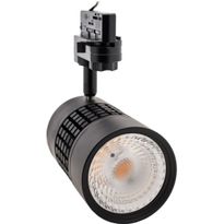 LED-kiskovalaisin FTLIGHT, 15W, 1500lm, 4000K, musta