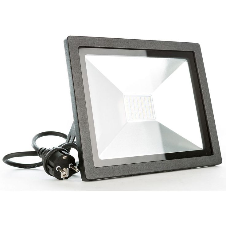 LED-valonheitin LED Energie Slim, 150W, IP44, 4500K, 12000lm, valkoinen