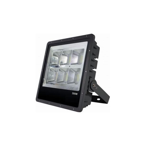 LED-valonheitin FTLIGHT Work Platinum, 300W, 4500K, 490x481x107mm, musta