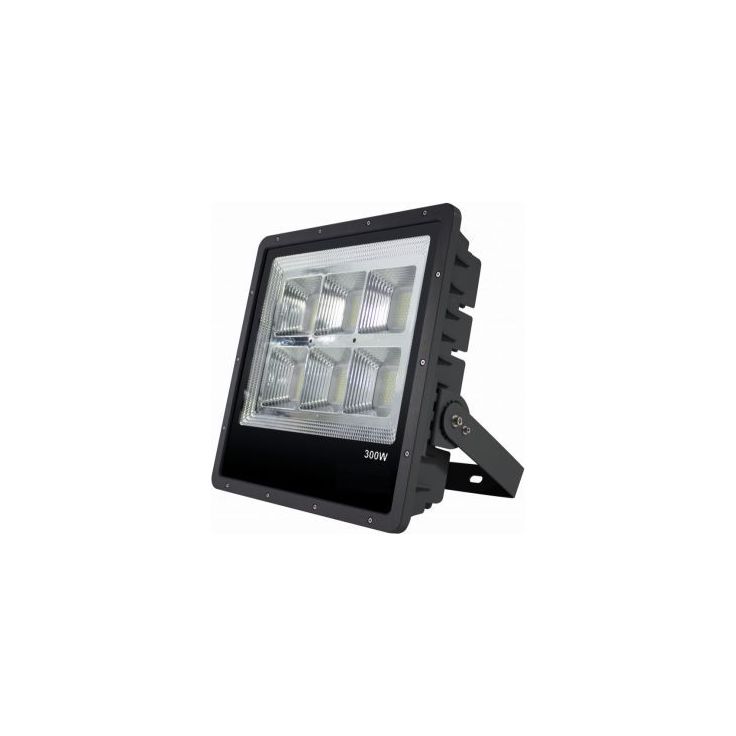 LED-valonheitin FTLIGHT Work Platinum, 300W, 4500K, 490x481x107mm, musta