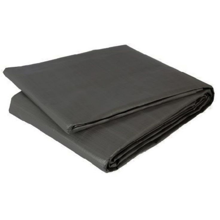 Varapeite pressutallille Ranch, 9.2x7.5m, 600g/m2, harmaa