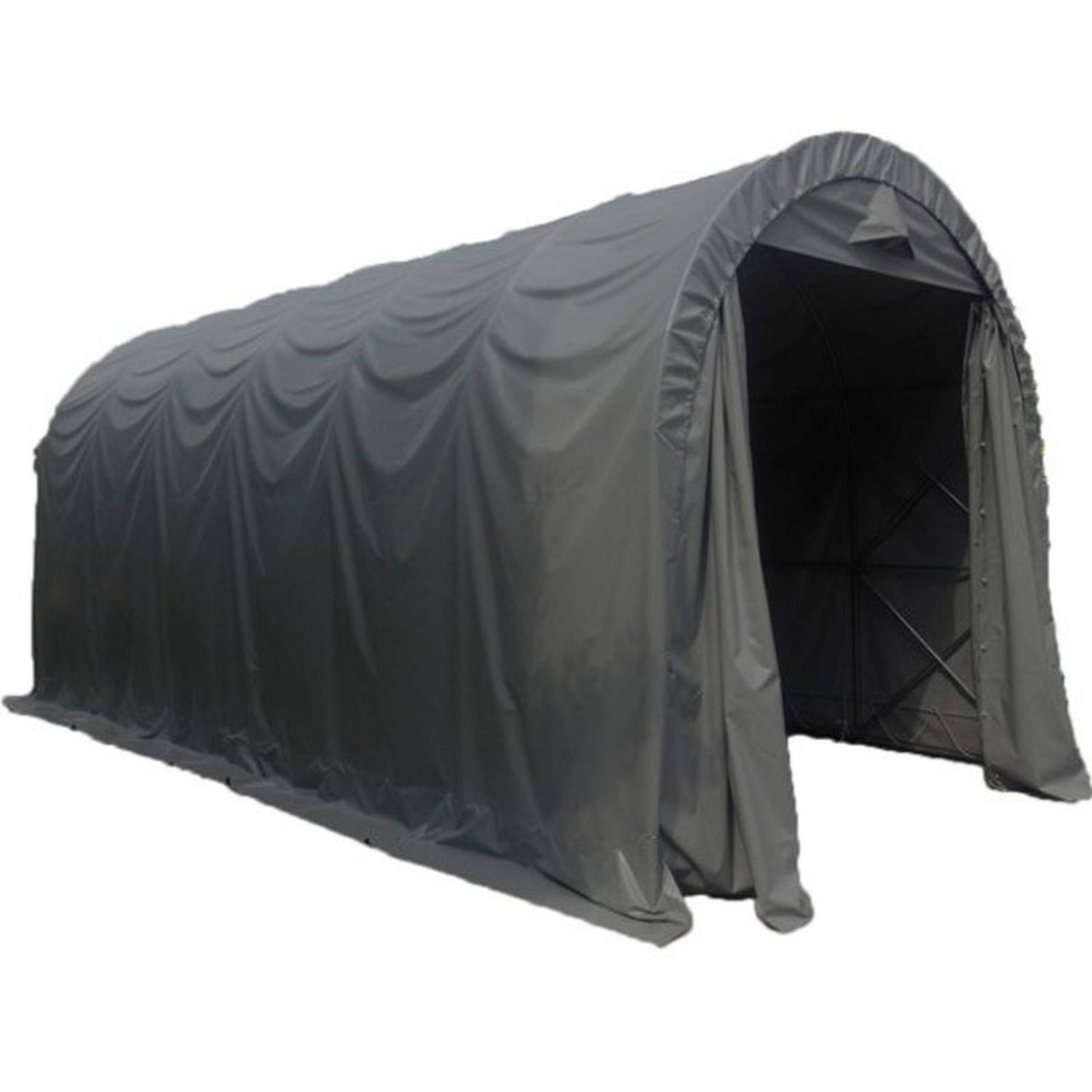 Pressutalli Prohall, 3,5x7,5m, 500g/m2, harmaa