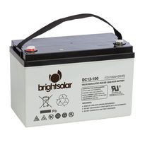 AGM-akku Bright Solar DC12-100, huoltovapaa, Verkkokaupan poistotuote