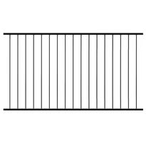 Aitaelementti Green Land Garden, 180x100cm, musta, alumiini, Verkkokaupan poistotuote