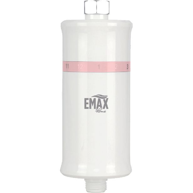 Suihkusuodatin Emax Home sylinteri valkoinen