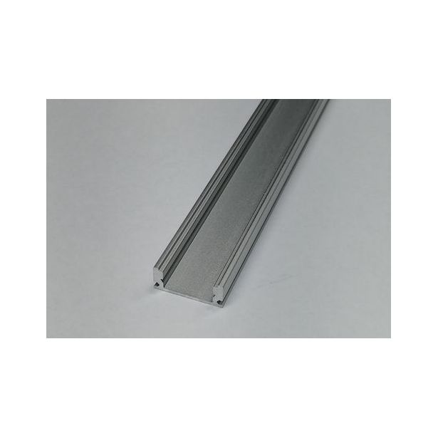 LED-asennuslista FTLIGHT, 2m, avonainen, alumiini