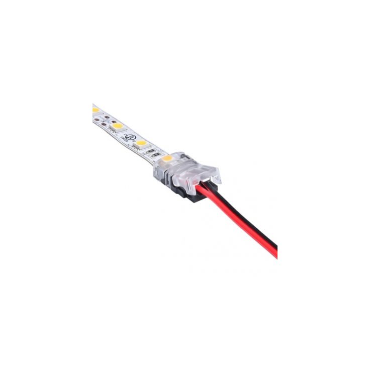 LED-nauhaliitin FTLight Pro, 10mm, IP20, nauha/johto, 5kpl/pss
