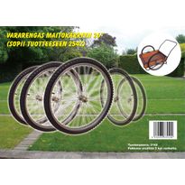 Maitokärryn vararengas Mag-Pro Garden 26&quot;