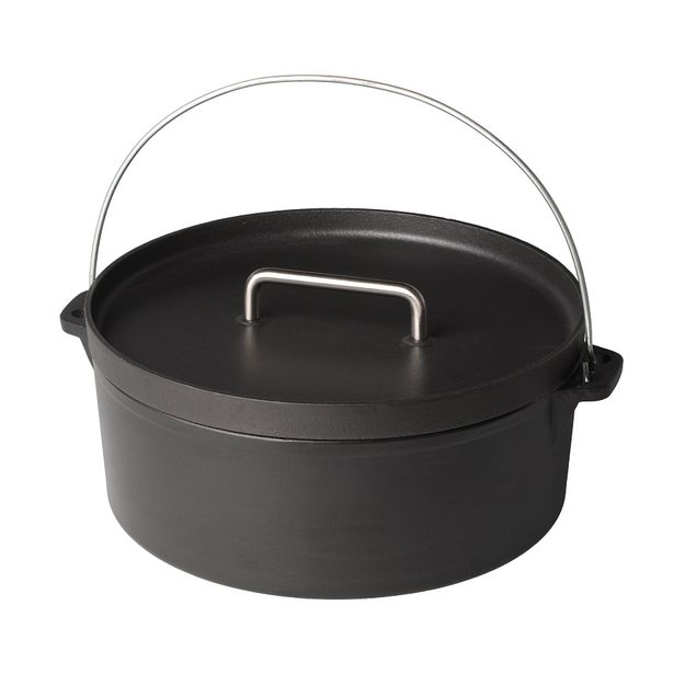 Valurautapata Mustang Sapphire Multigrill, Ø31cm, 7 litraa
