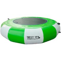 Vesitrampoliini Deep Sea, Ø300cm, vihreä, sähköpumpulla